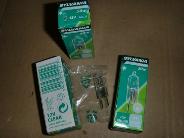 QT12-ax 50W/12V Gy6.35 NV-Halogen-Niederdruck-Stiftlampe 50W